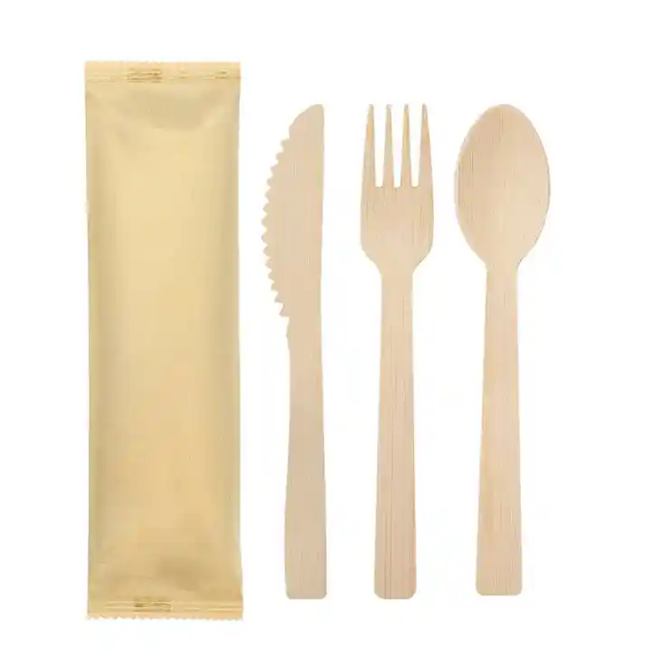 bamboo cutlery set